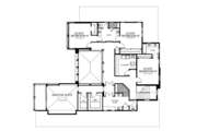 Mediterranean Style House Plan - 5 Beds 5 Baths 5048 Sq/Ft Plan #426-3 