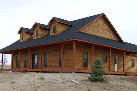 Exterior - Other Elevation 1 for Country House Plan #44-121 - 3 bed, 2.5 bath