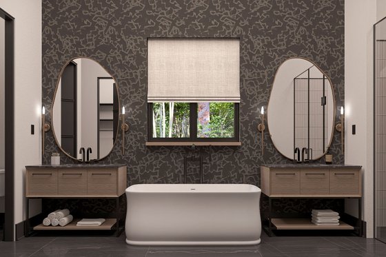Interior - Master Bathroom 1 for Barndominium House Plan #455-327 - 3 bed, 2.5 bath