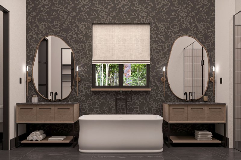 House Design - Interior - Master Bathroom 1 for Barndominium House Plan #455-327 - 3 bed, 2.5 bath