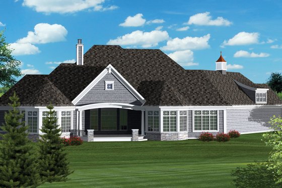 Photo 6 for Ranch House Plan #70-1063 - 2 bed, 2.5 bath