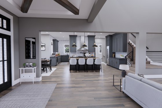 Interior - Kitchen 3 for Farmhouse House Plan #51-1247 - 4 bed, 5 bath