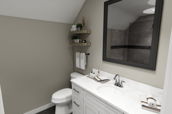 Interior - Bathroom 1 for Craftsman House Plan #51-1406 - 3 bed, 2.5 bath