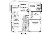 Mediterranean Style House Plan - 2 Beds 2 Baths 2067 Sq/Ft Plan #126-229 