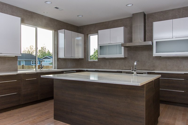 Architectural House Design - Modern style kitchen, contemporary home design