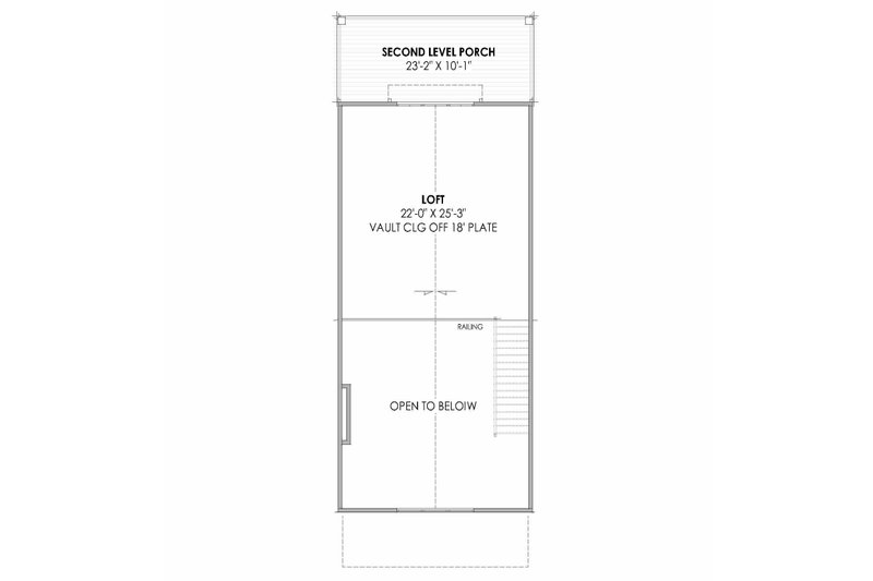House Design - Floor Plan - Upper Floor for Barndominium House Plan #1096-162 - 4 bed, 2 bath
