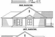 Southern Style House Plan - 3 Beds 2 Baths 1399 Sq/Ft Plan #17-436 