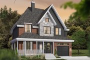 Farmhouse Style House Plan - 4 Beds 2.5 Baths 1935 Sq/Ft Plan #23-864 