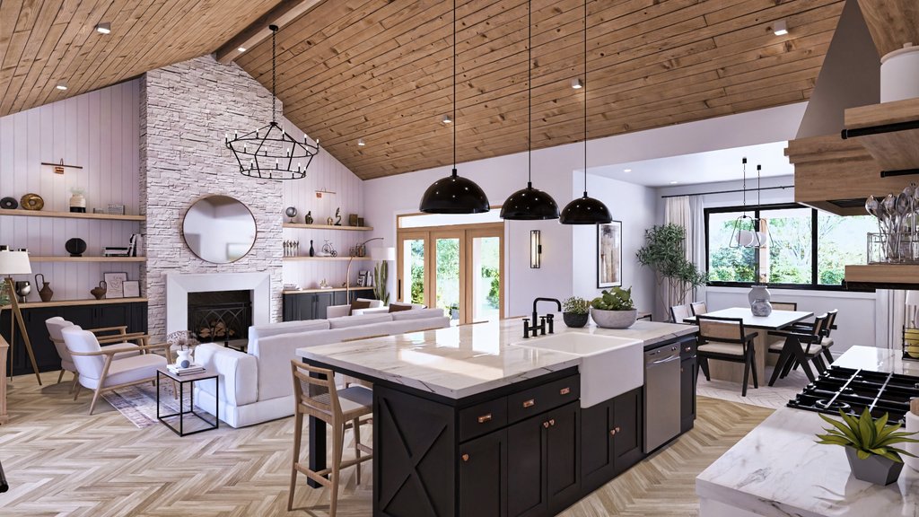 Interior - Other 1 for Farmhouse House Plan #119-473 - 3 bed, 3.5 bath