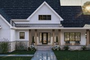 Farmhouse Style House Plan - 3 Beds 2.5 Baths 2454 Sq/Ft Plan #455-440 