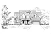 Traditional Style House Plan - 4 Beds 3 Baths 2932 Sq/Ft Plan #411-275 