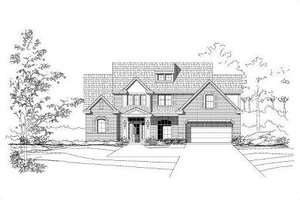Traditional Exterior - Front Elevation Plan #411-275