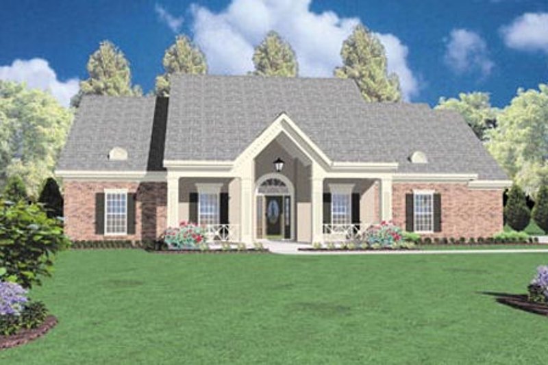 Traditional Style House Plan - 4 Beds 2.5 Baths 2326 Sq/Ft Plan #36-207