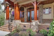 Craftsman Style House Plan - 3 Beds 2.5 Baths 3572 Sq/Ft Plan #54-529 Exterior 