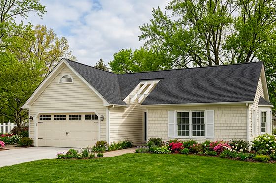 Exterior - Front Elevation for Traditional House Plan #30-117 - 3 bed, 2 bath