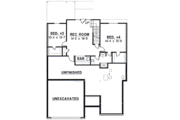European Style House Plan - 4 Beds 3 Baths 2741 Sq/Ft Plan #67-345 