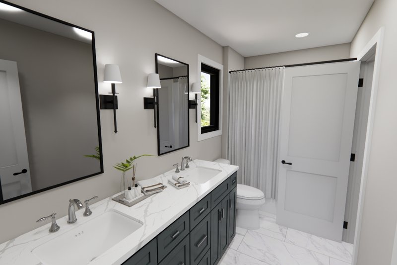 Home Plan - Interior - Bathroom 1 for Modern House Plan #51-1281 - 5 bed, 3.5 bath