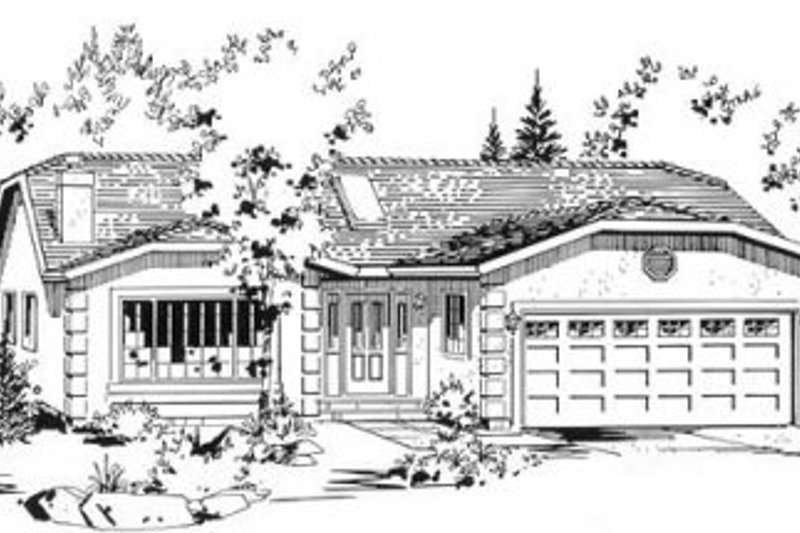 House Plan Design - Traditional Exterior - Front Elevation Plan #18-9072
