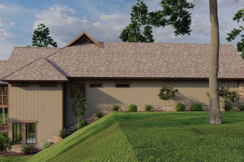 Architectural House Design - Exterior - Other Elevation 1 for Craftsman House Plan #923-342 - 4 bed, 3.5 bath