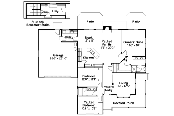 Texas Ranch House Plan 