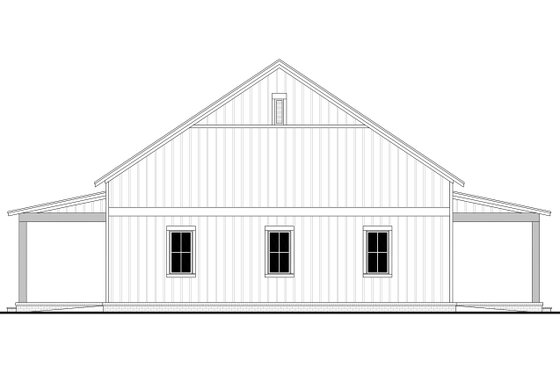 Exterior - Other Elevation for Barndominium House Plan #430-444 - 2 bed, 2 bath