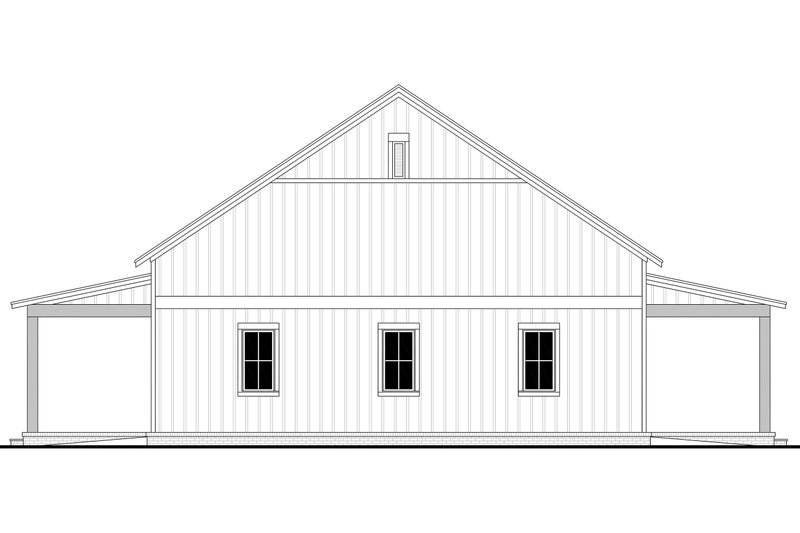 Home Plan - Exterior - Other Elevation for Barndominium House Plan #430-444 - 2 bed, 2 bath