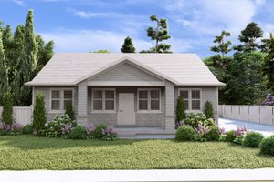 Craftsman Exterior - Front Elevation Plan #1060-305