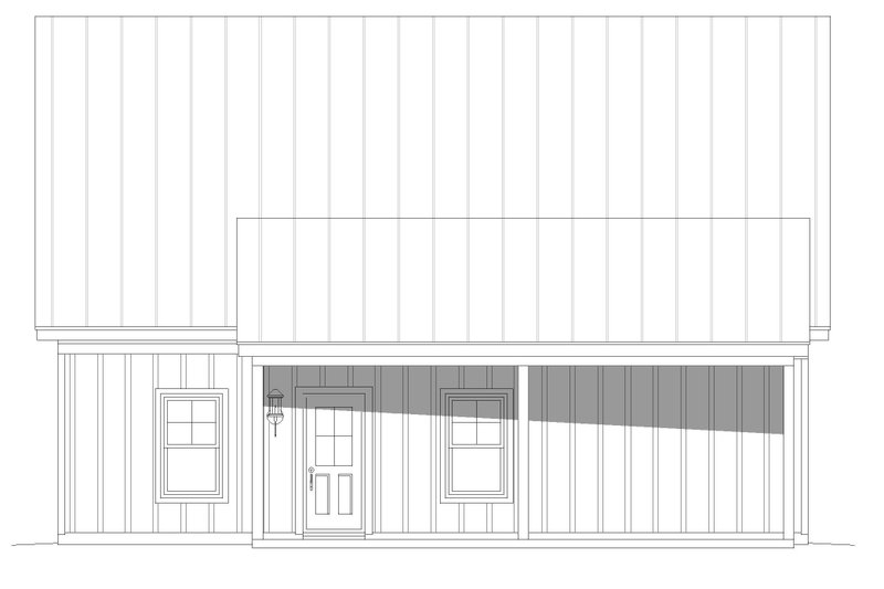 Dream House Plan - Exterior - Front Elevation 4 for Country House Plan #932-91 - 1 bed, 1 bath