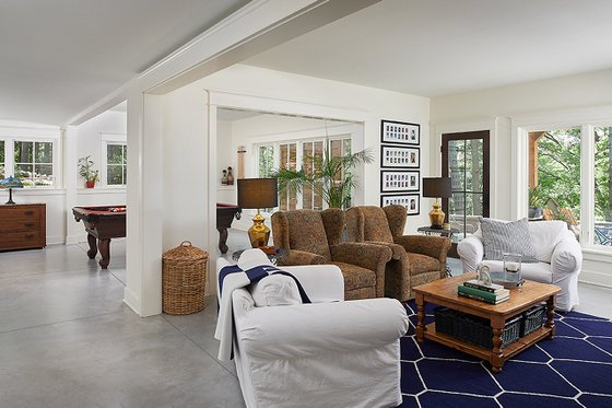 Interior - Family Room 2 for Traditional House Plan #928-300 - 3 bed, 2.5 bath