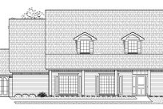 Exterior - Front Elevation for Country House Plan #65-283 - 3 bed, 3.5 bath