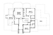 European Style House Plan - 4 Beds 3.5 Baths 4824 Sq/Ft Plan #411-795 
