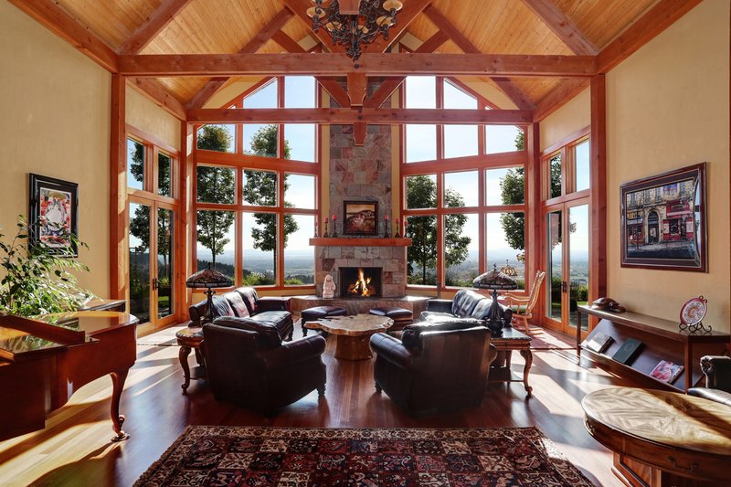 Home Plan - Interior - Family Room for Craftsman House Plan #124-691 - 3 bed, 5.5 bath