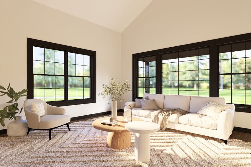 House Plan Design - Interior - Family Room 1 for Barndominium House Plan #1064-429 - 3 bed, 2 bath