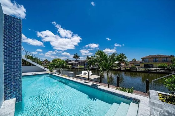 Exterior - Outdoor Living 1 for Beach House Plan #548-54 - 4 bed, 4.5 bath