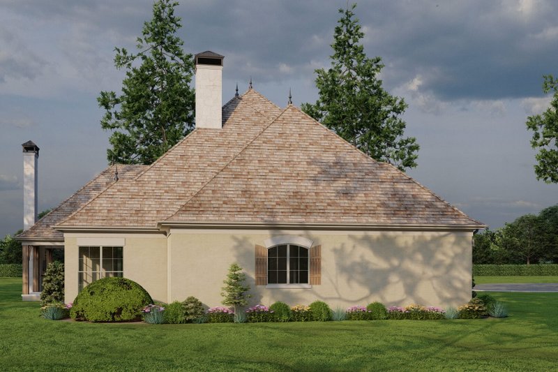 Dream House Plan - Exterior - Other Elevation 4 for European House Plan #923-392 - 4 bed, 3.5 bath