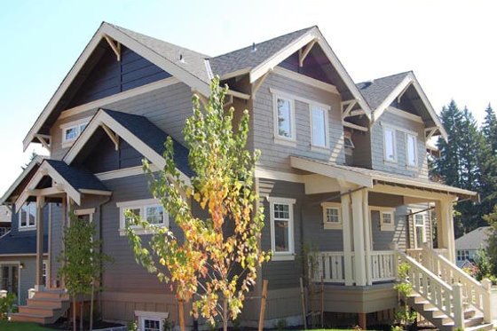 Exterior - Other Elevation 1 for Craftsman House Plan #434-5 - 4 bed, 3.5 bath