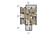 Contemporary Style House Plan - 9 Beds 3 Baths 4152 Sq/Ft Plan #25-5029 