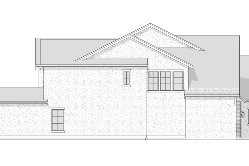 House Blueprint - Exterior - Other Elevation for European House Plan #1114-22 - 4 bed, 4.5 bath