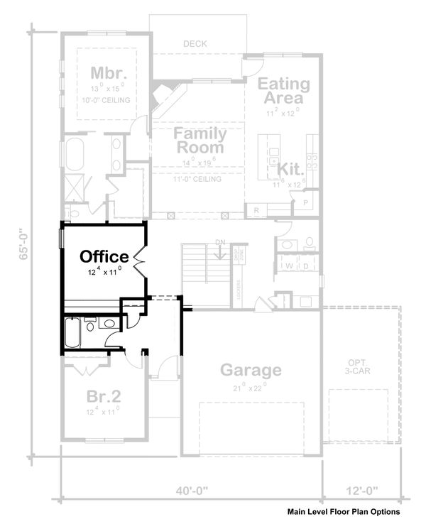 Architectural House Design - Mediterranean Floor Plan - Other Floor Plan #20-2424