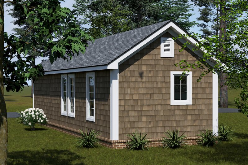 Architectural House Design - Exterior - Other Elevation 2 for Cottage House Plan #513-2426 - 1 bed, 1 bath