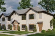 Country Style House Plan - 8 Beds 8 Baths 4112 Sq/Ft Plan #17-3421 