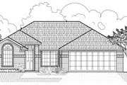 Traditional Style House Plan - 3 Beds 2 Baths 1425 Sq/Ft Plan #65-225 