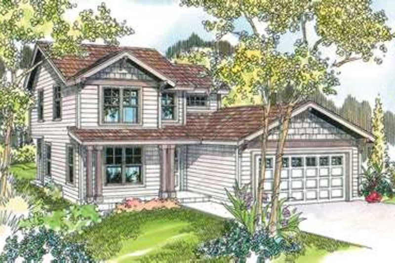 Home Plan - Traditional Exterior - Front Elevation Plan #124-599