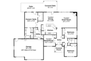 Craftsman Style House Plan - 3 Beds 2 Baths 2316 Sq/Ft Plan #124-842 