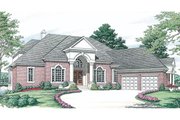 Colonial Style House Plan - 5 Beds 4.5 Baths 4330 Sq/Ft Plan #453-37 