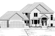 Traditional Style House Plan - 4 Beds 3 Baths 2821 Sq/Ft Plan #51-496 
