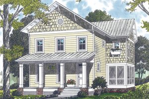 Farmhouse Exterior - Front Elevation Plan #453-2