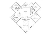 Prairie Style House Plan - 3 Beds 1.5 Baths 1087 Sq/Ft Plan #8-302 