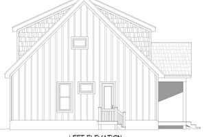 Exterior - Other Elevation for Southern House Plan #932-840 - 3 bed, 2.5 bath