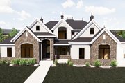 European Style House Plan - 7 Beds 5 Baths 6042 Sq/Ft Plan #920-86 